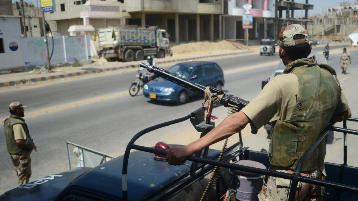 Soldiers shot dead in Pakistans Karachi: officials