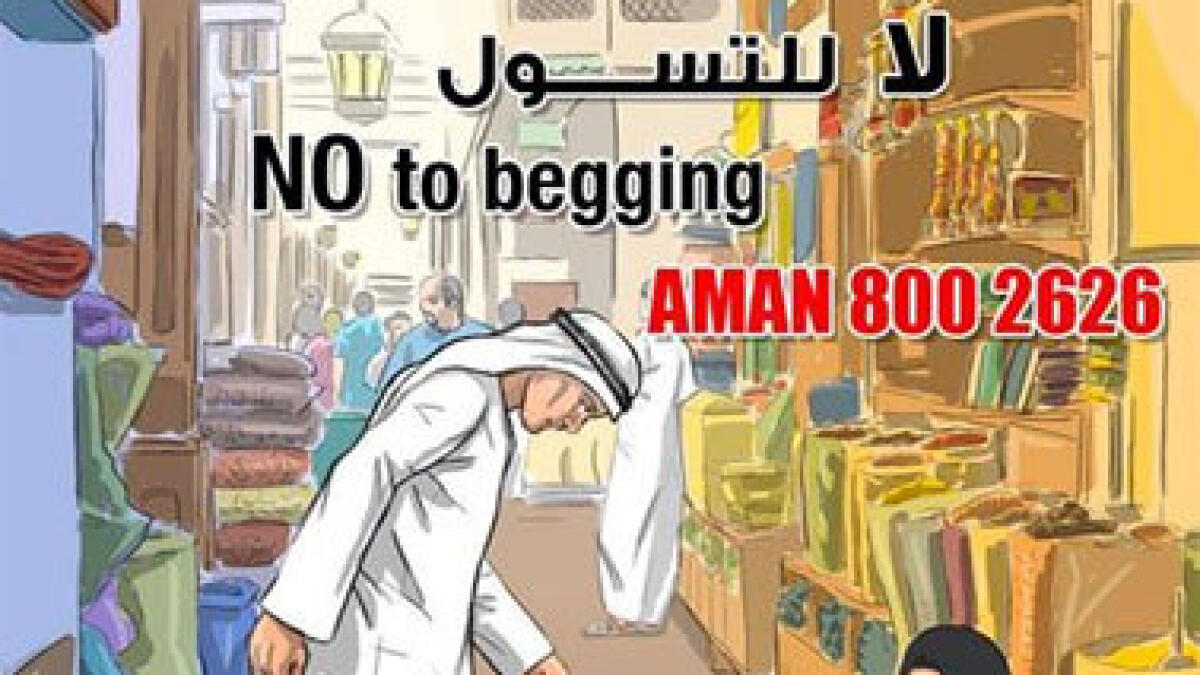 Abu Dhabi Police launch anti-begging campaign ahead of Ramadan