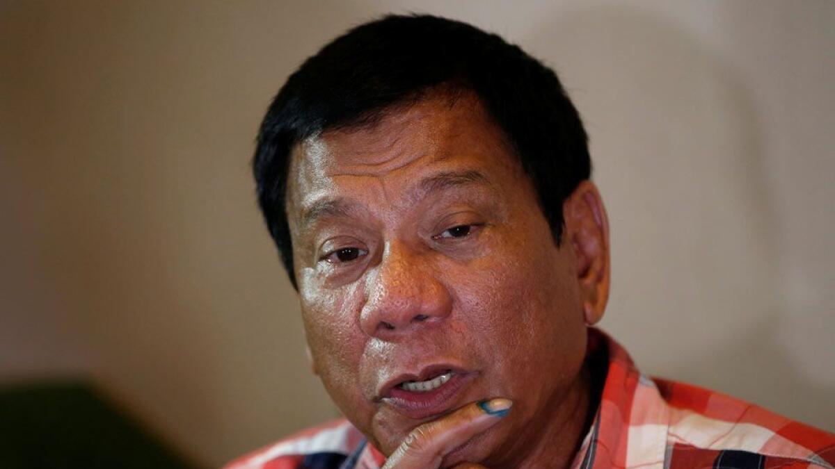 Mass murder complaint filed against Philippines President