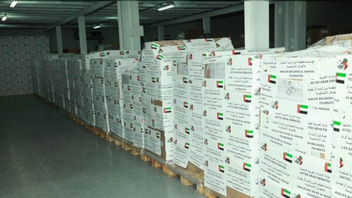 Khalifa Foundation provides 10,000 Ramadan parcels to Socotra residents