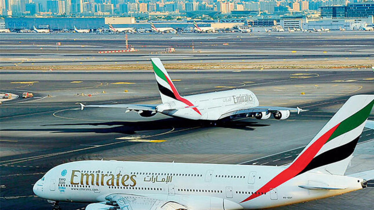 Emirates scores an A380 hat trick