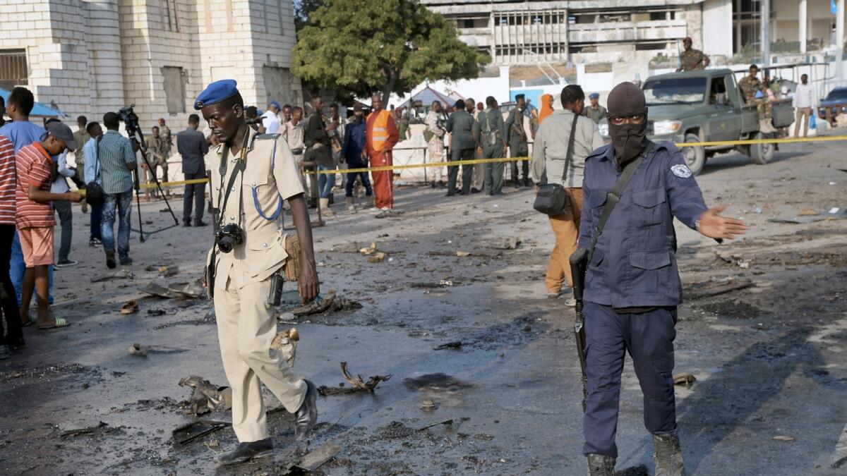 Huge blast heard in Somali capital Mogadishu 