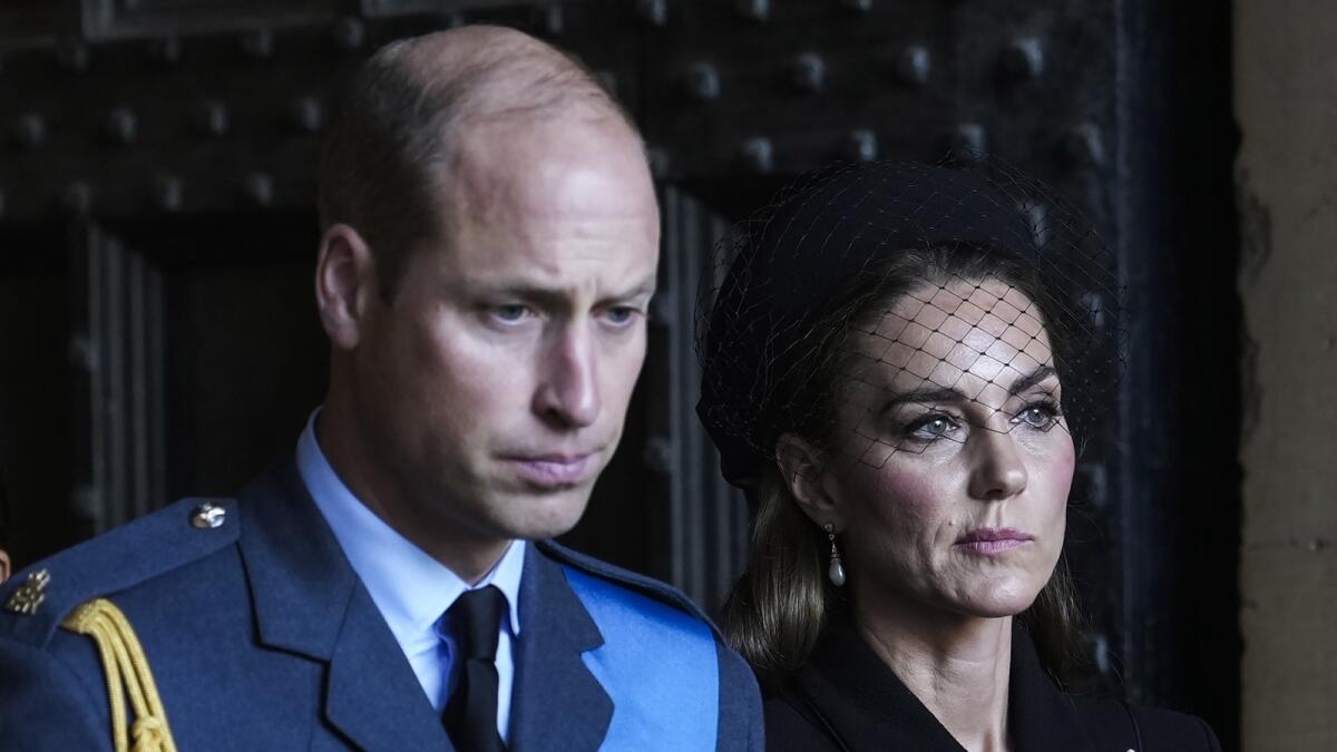 Prince William and Kate. — AP file