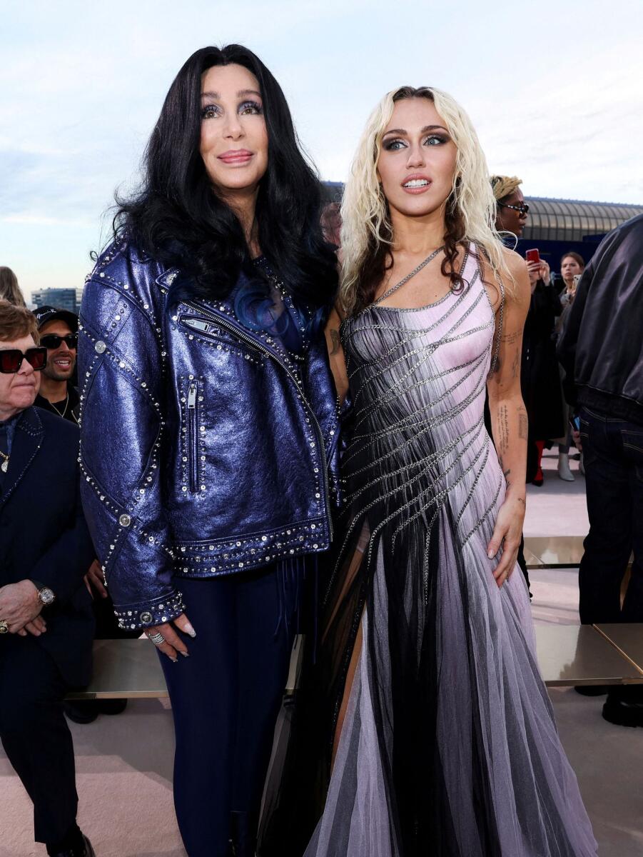 Cher with Miley Cyrus