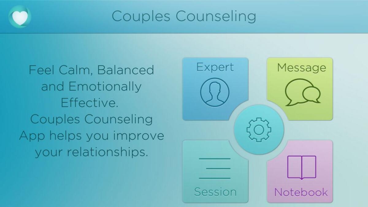 Screenshot of the Couples Counseling app