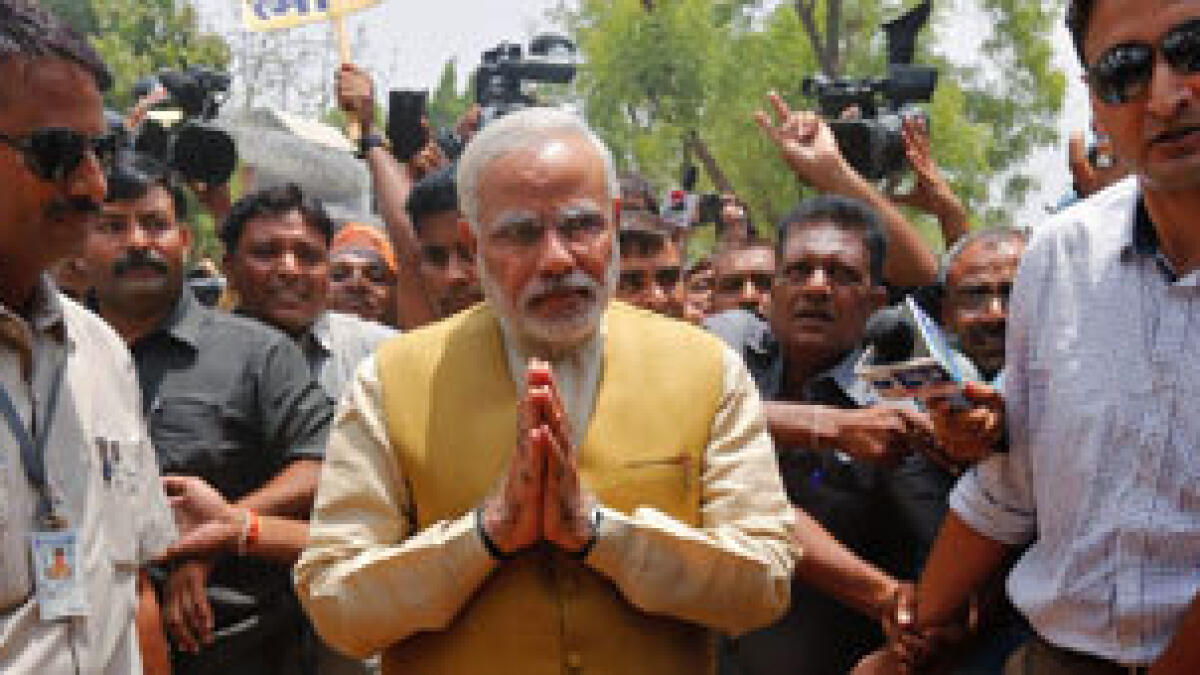 Modi vows to fulfil 1.2 billion dreams after landslide win