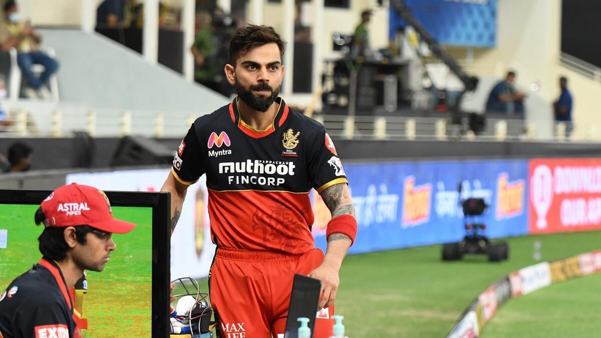 Virat Kohli has hardly looked the marquee batsman he is in either of the two matches played by RCB. (IPL)