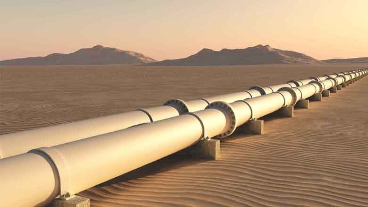 Adnoc Gas Pipelines, a subsidiary of Adnoc, holds lease rights to 38 gas pipelines covering a total of 982km. - Supplied photo