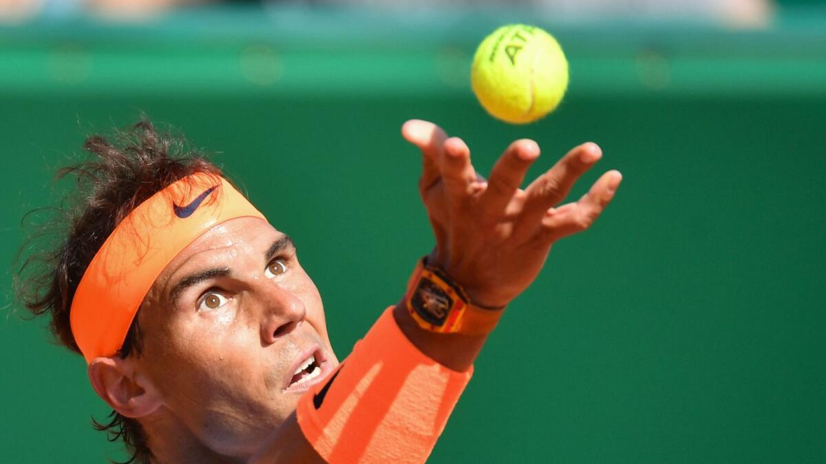 Spain's Rafael Nadal is all set to begin 2021. — AFP