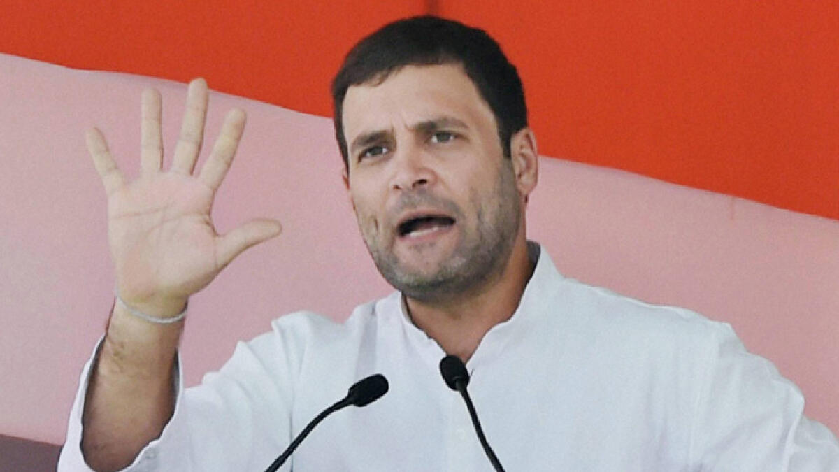 Rahul lashes out at Modi, accuses him of being anti-poor
