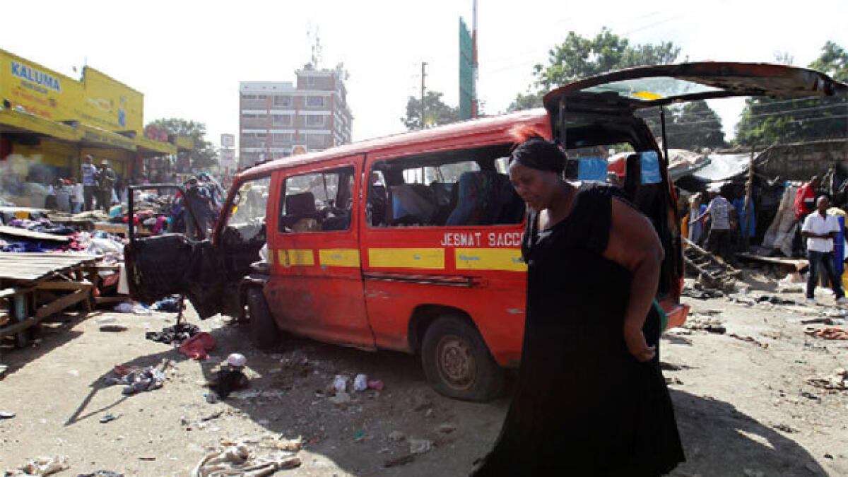 Ten dead, more than 70 wounded in Nairobi blasts