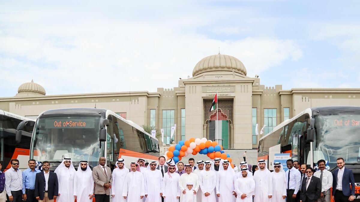 10 new intercity buses join Sharjah transport fleet