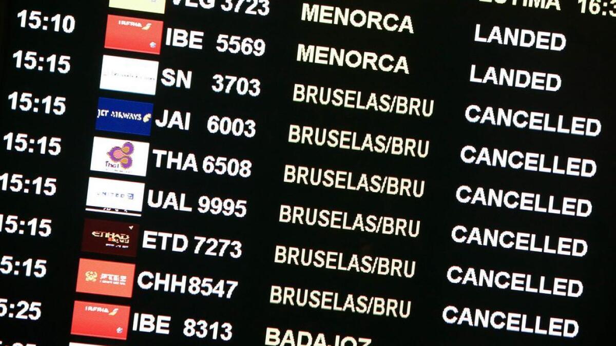 Travel warning by UAE; flights to Brussels hit
