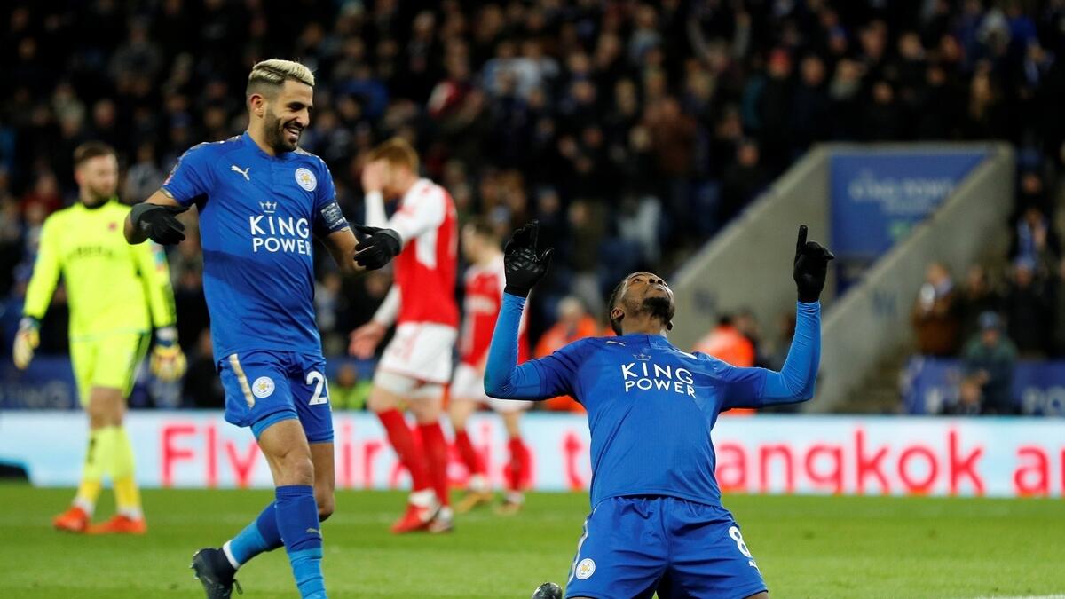 VAR helps Leicester advance in FA Cup