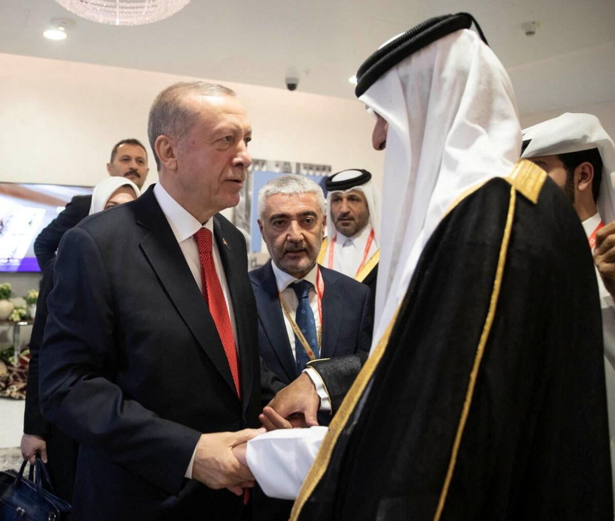 Turkey's President Tayyip Erdogan. Photo: Qatar News Agency