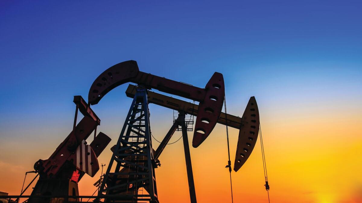 Crude prices, which gained nearly 60 per cent in 2021, edged up during the first trading week of this year. -- File photo