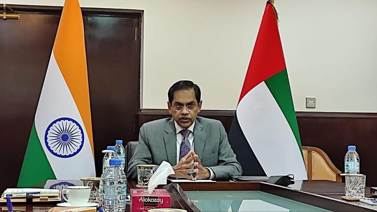 Sunjay Sudhir, Indian Ambassador to the UAE. KT photo/Ashwani Kumar.