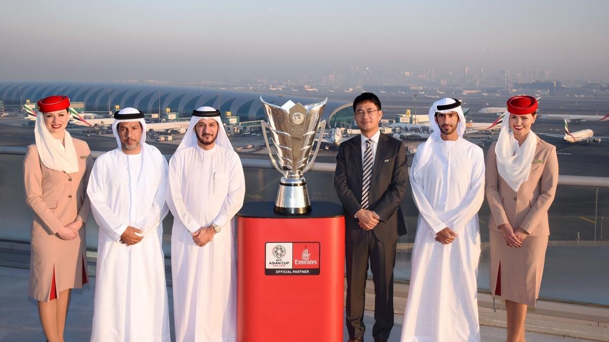 New AFC Asian Cup trophy lands in UAE 