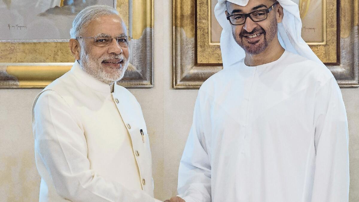 Prime Minister Narendra Modi, Abu Dhabi, Order of Zayed, 