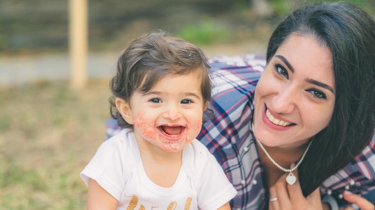 Both Joumana Saber and her 1 year old daughter Tara are vegans