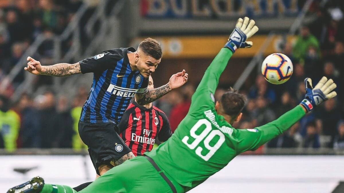 Icardi nets winner as Inter pip Milan