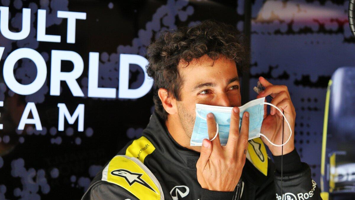 Renault's Australian driver Daniel Ricciardo. - (Renault F1 Team Twitter)