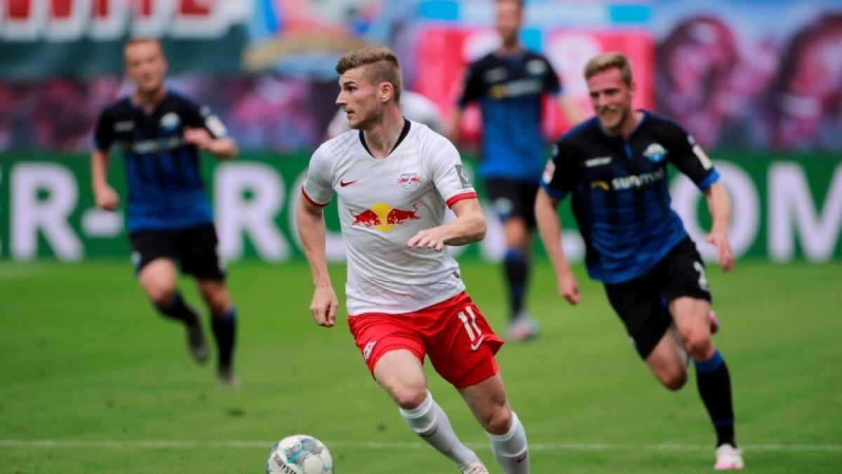 Leipzig forward Timo Werner is widely reported as moving to Chelsea. - AFP file