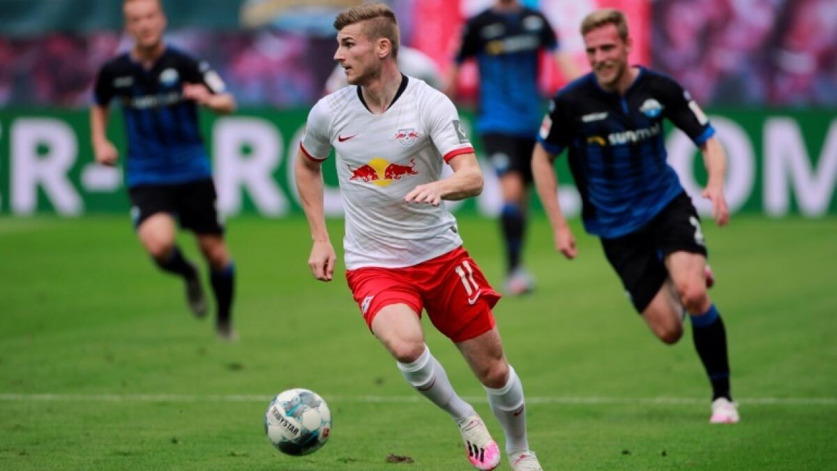 Leipzig forward Timo Werner is widely reported as moving to Chelsea. - AFP file