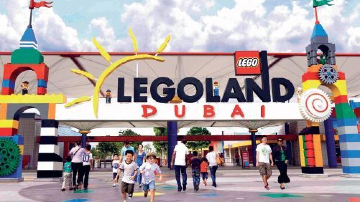 Building capital of family fun at Legoland Dubai