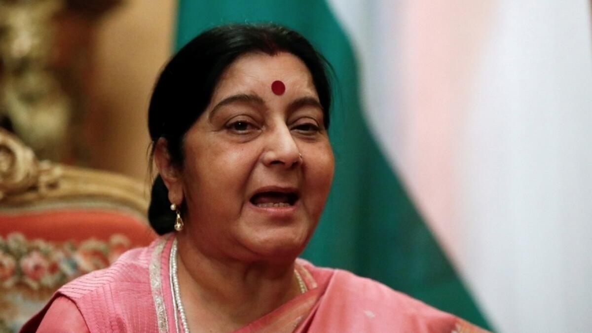 Sushma Swaraj, Indian consulate, Dubai, external affairs minister
