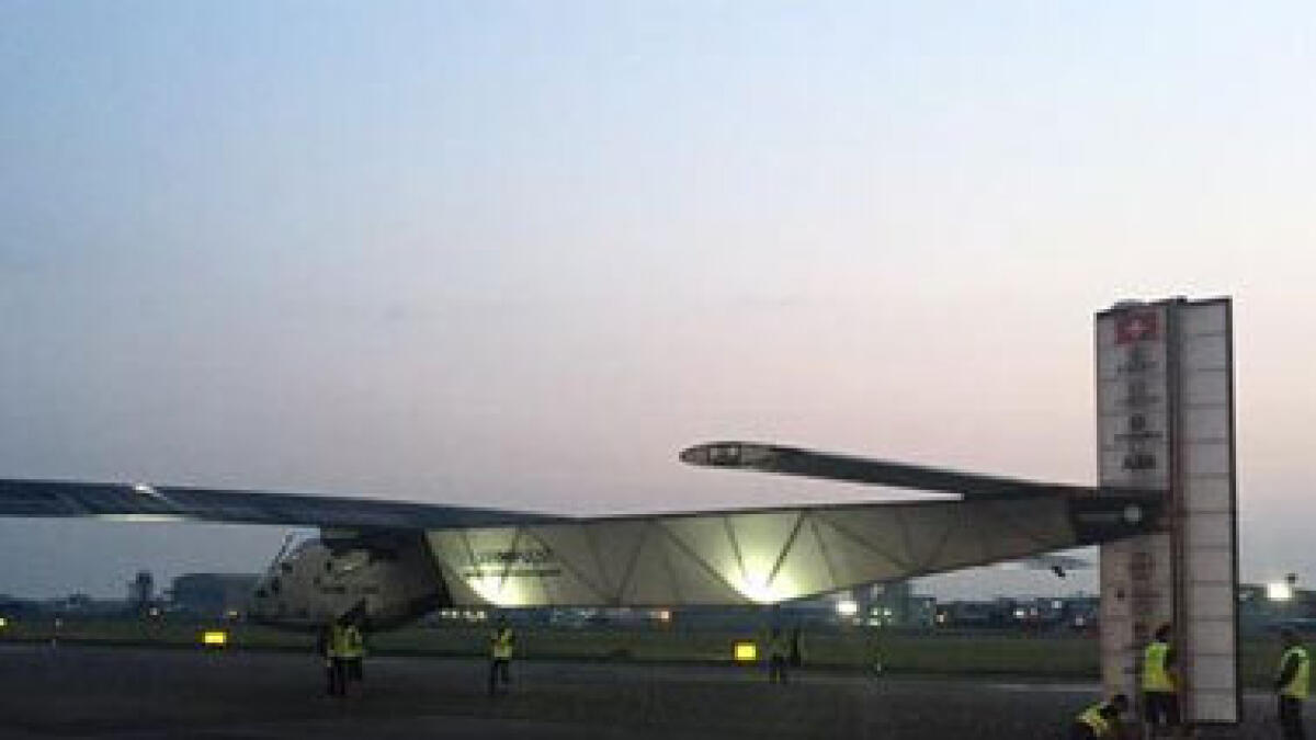Solar Impulse take-off from Japan cancelled: Organisers