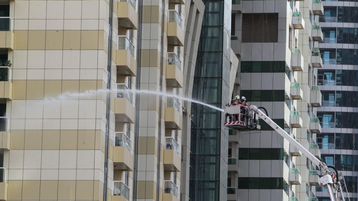 Dubai community lends helping hand after Marina fire