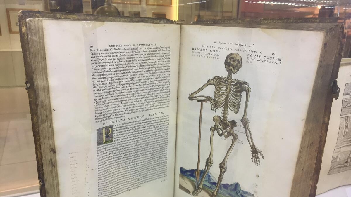 Rare anatomy book on display for Dh4 million at SIBF