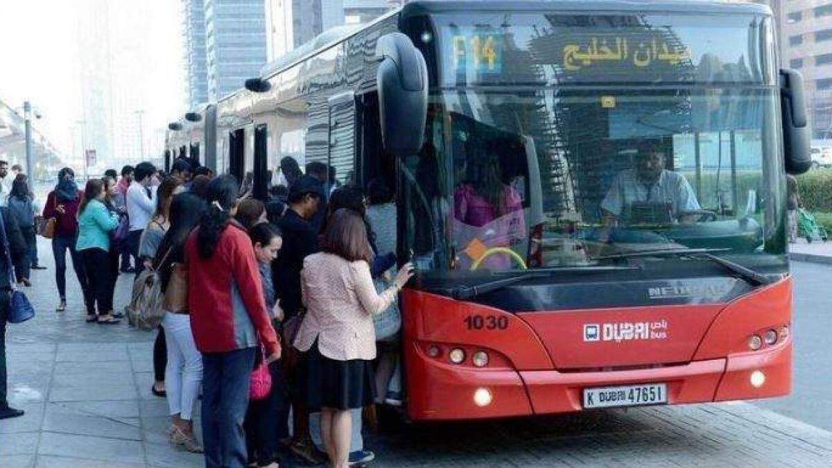 Dubai RTA launches free bus service to cover partial metro closure