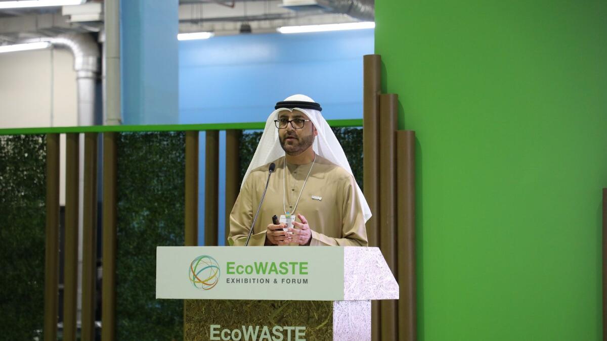 Engineer Ali Al Dhaheri, chief executive officer of Tadweer, said Tadweer is constantly seeking to cooperate and establish partnerships with global stakeholders. — Supplied photos