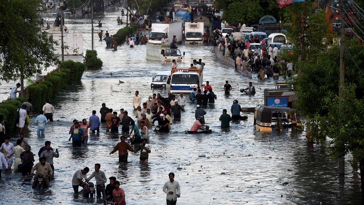 Karachi rains, power outage