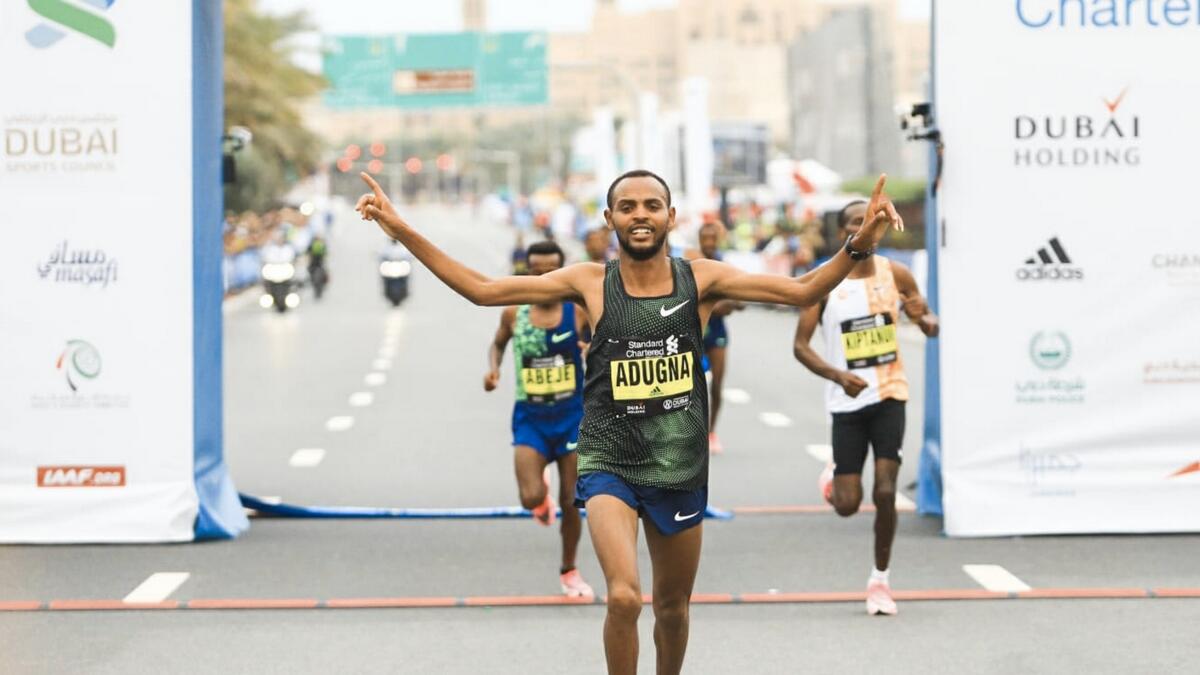 Ethiopian runners dominate at Standard Chartered Dubai Marathon 2020