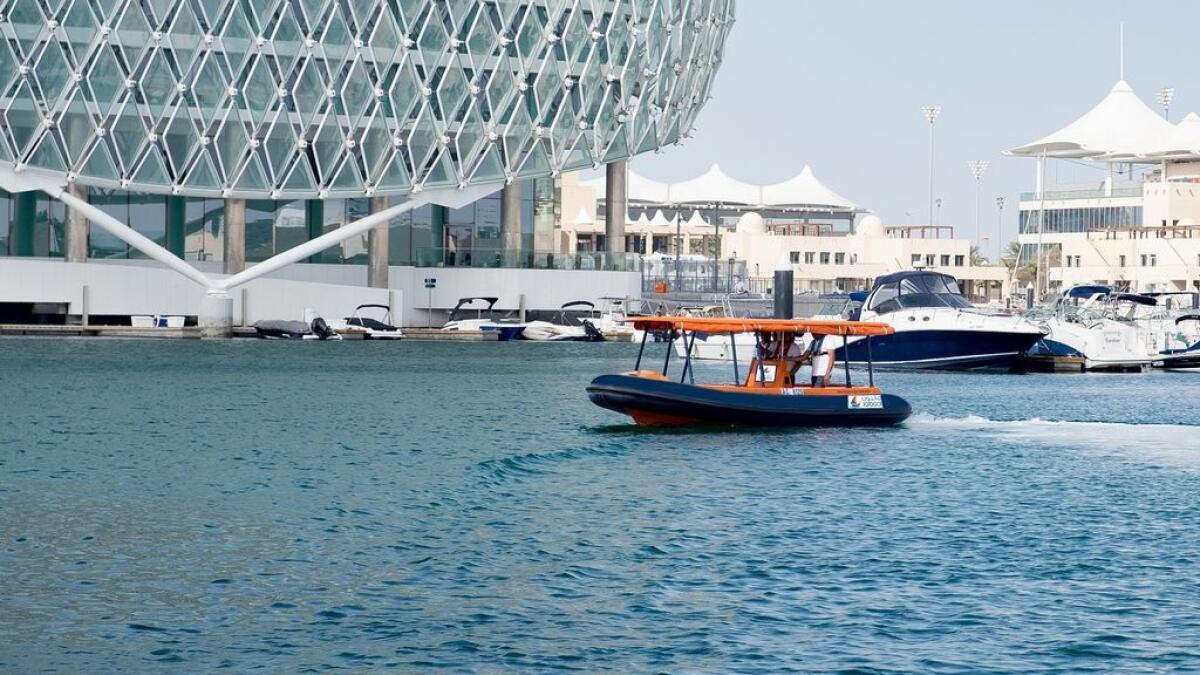 Photos: Ferry around Abu Dhabis Yas Island in new water taxi 