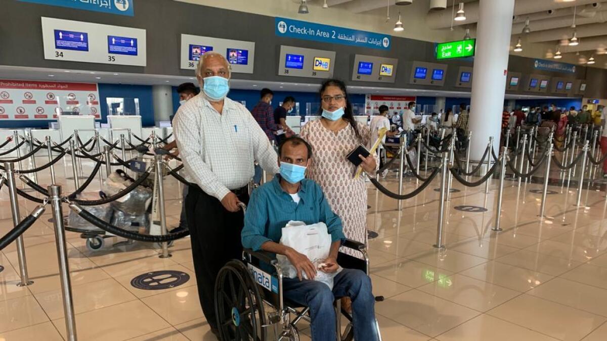 UAE hospital, helps, repatriate, Indian, construction worker, paralysed, waist down