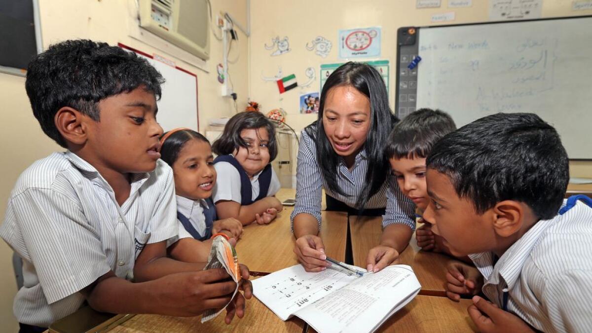 Dubai volunteers teach kids not just words but also new worlds 