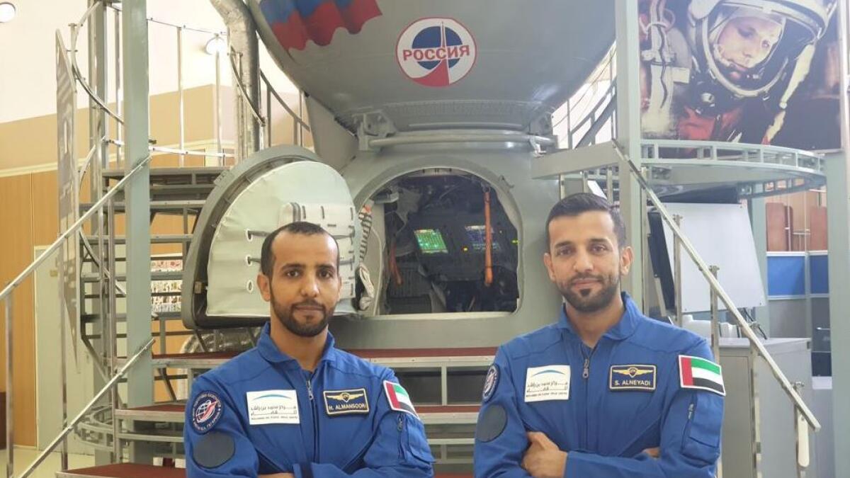 Photos: Emirati astronauts train for upcoming mission