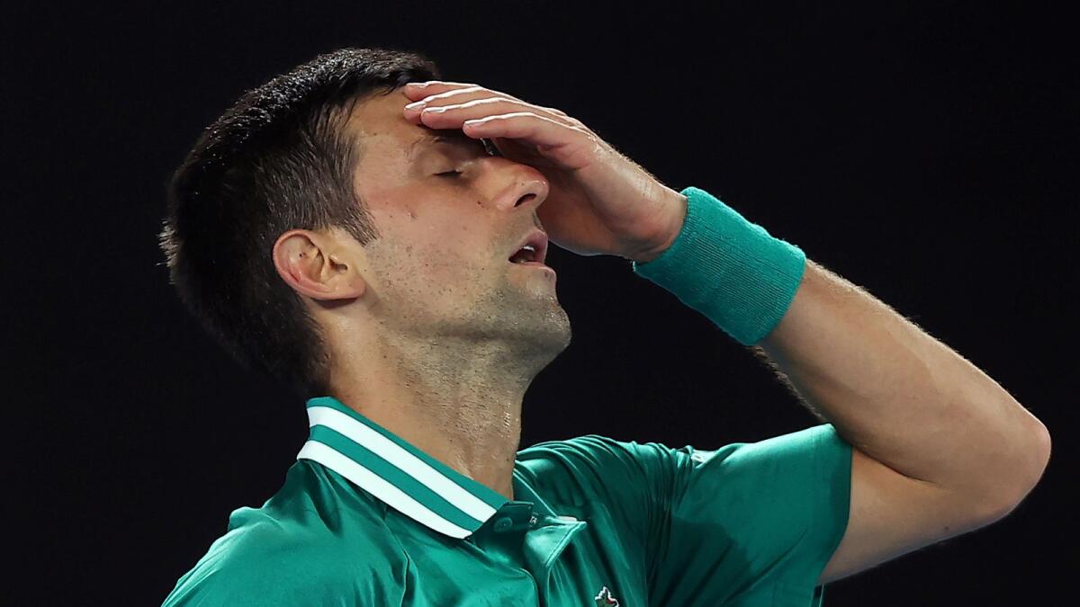 Serbian tennis star Novak Djokovic. (AFP)