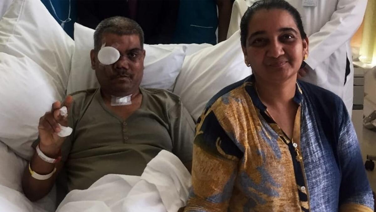 Crash survivor in Dubai looks at the brighter side of life  