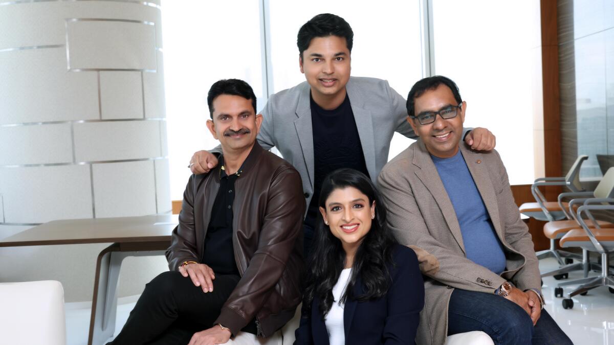 (Clockwise from top) Chirag Gupta, Vinod Agarwal, Esha Arya and Ajay Rajput