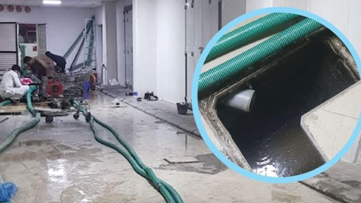 Tenants of the tower said that over the weekend, they started smelling foul odour as if their tap water “was coming from the sewage”.- Supplied photo