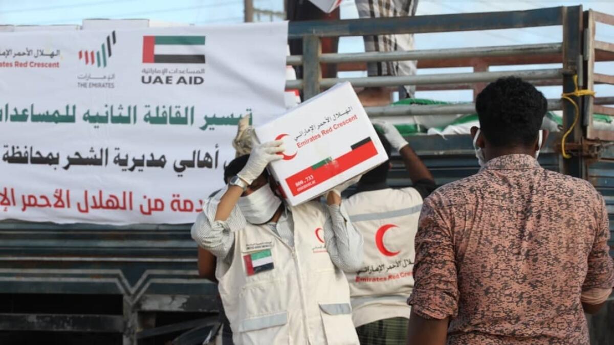 UAE, humanitarian, aid, Yemen, Emirates Red Crescent, Ramadan Mir
