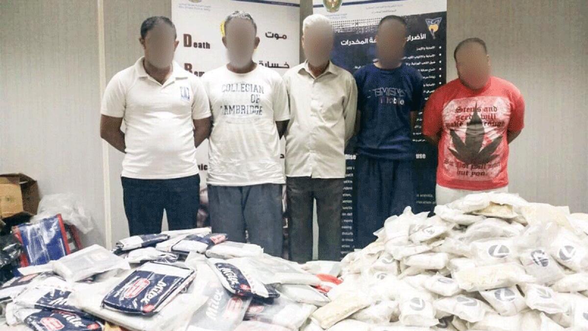 UAE police seize 100kg hashish, 1m pills in drug bust