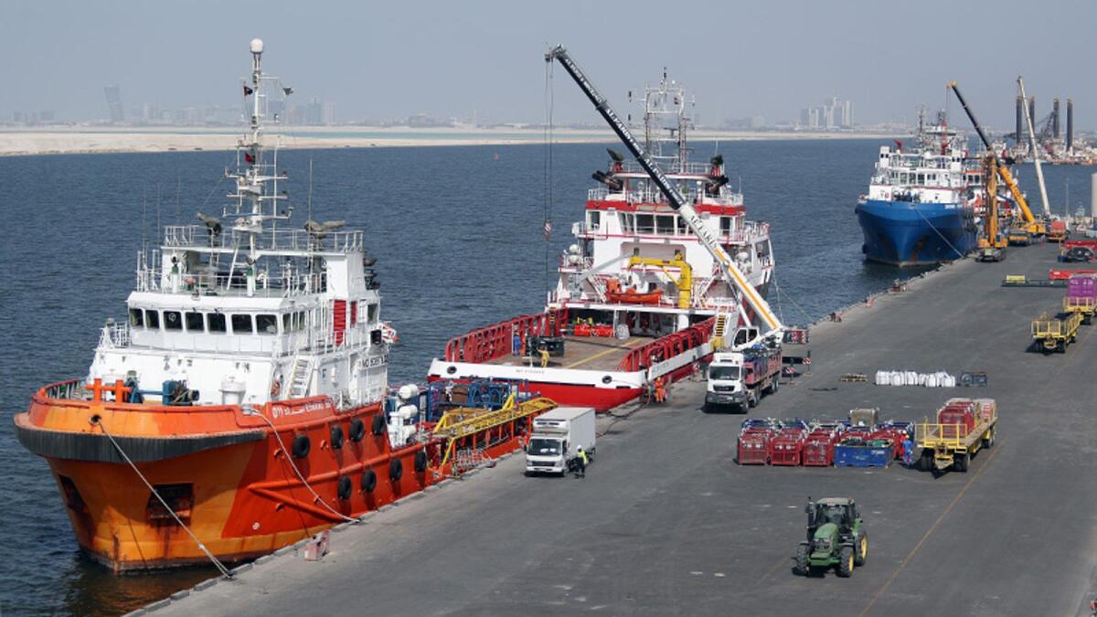 Upon completion of the transaction, Adnoc L&amp;S will add 24 jack-up barges and 38 offshore support vessels from ZMI, growing its total fleet size to over 300 units. — File photo