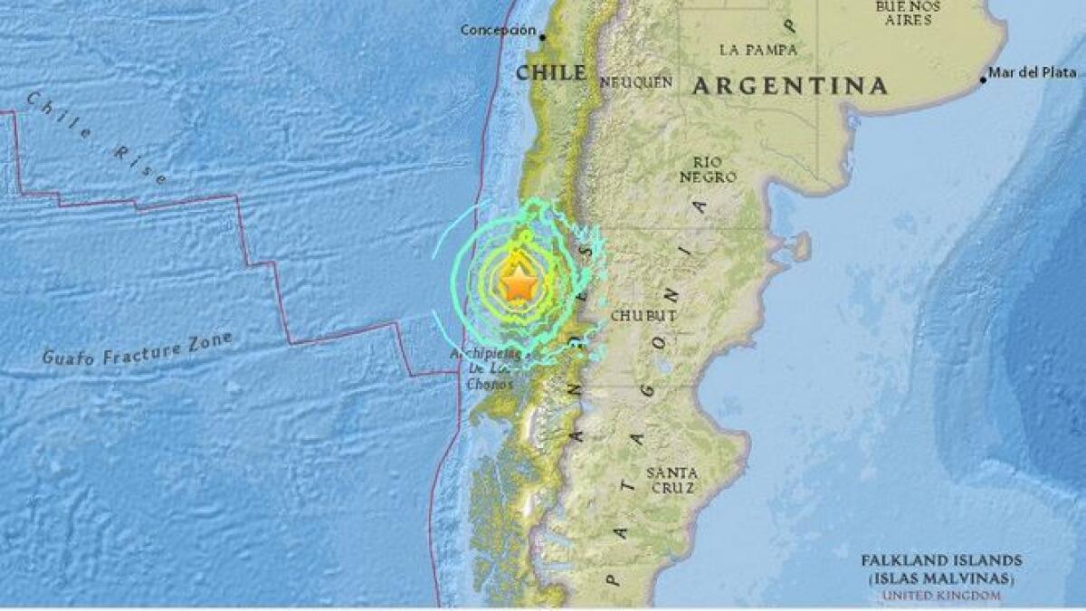 Chile orders coast evacuations after strong quake, tsunami alert