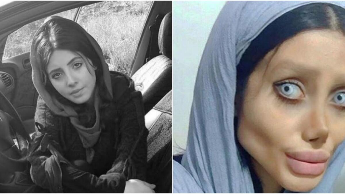 Photos: Iranian girls Angelina Jolie transformation is shocking the internet 